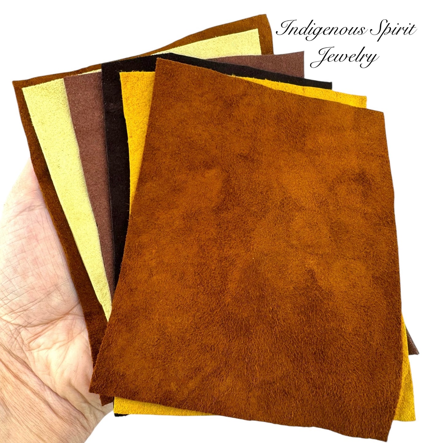 Deer Hide Scrap Bags