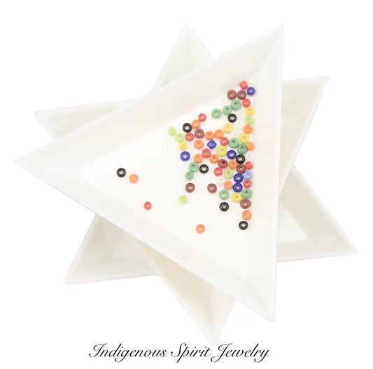 Triangle Bead Sorting Tray