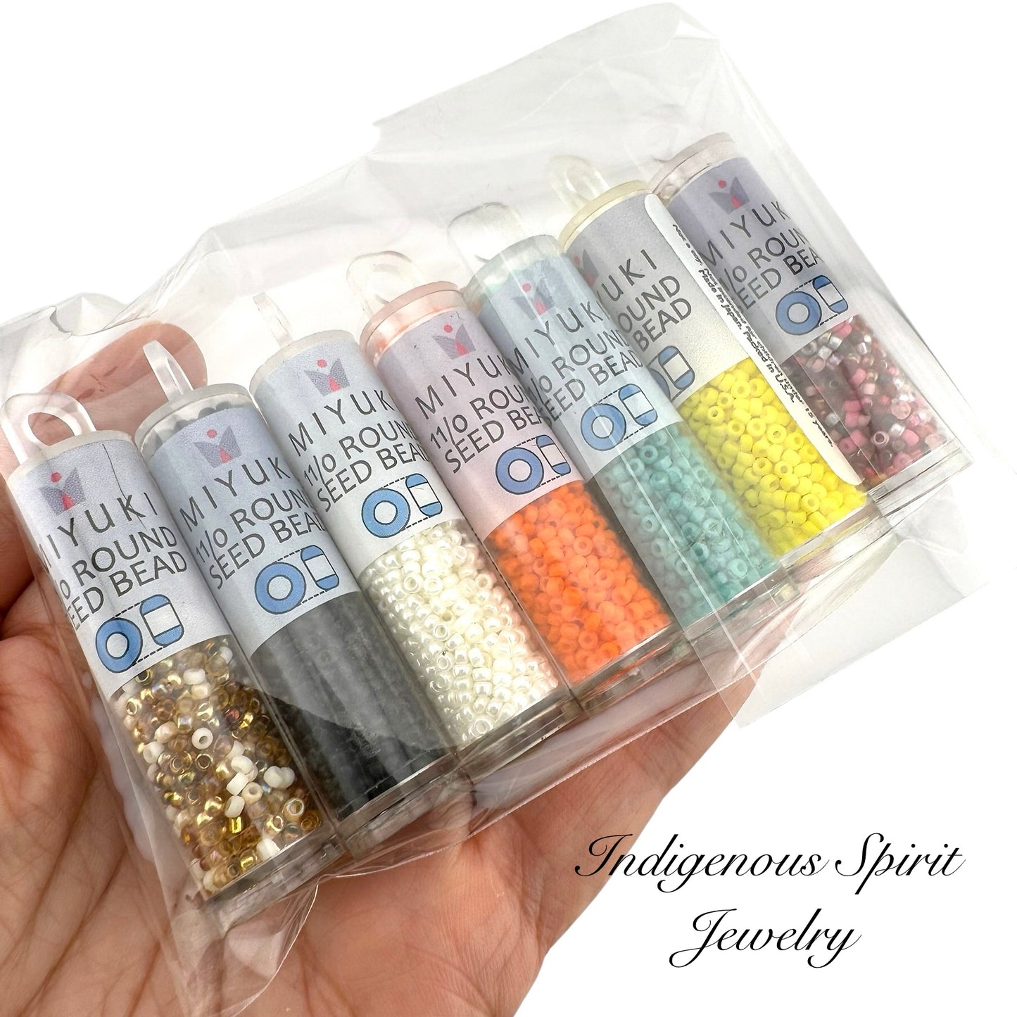 Miyuki 11/0 Seed Bead Essentials Set – 7 Colours