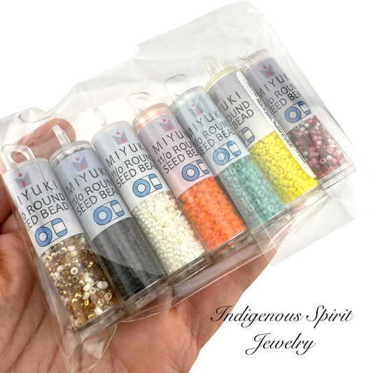 Miyuki 11/0 Seed Bead Essentials Set – 7 Colours