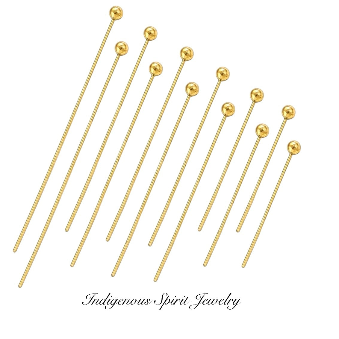 Stainless Steel Ball Pins – 2 Sizes (100 Piece Pack)