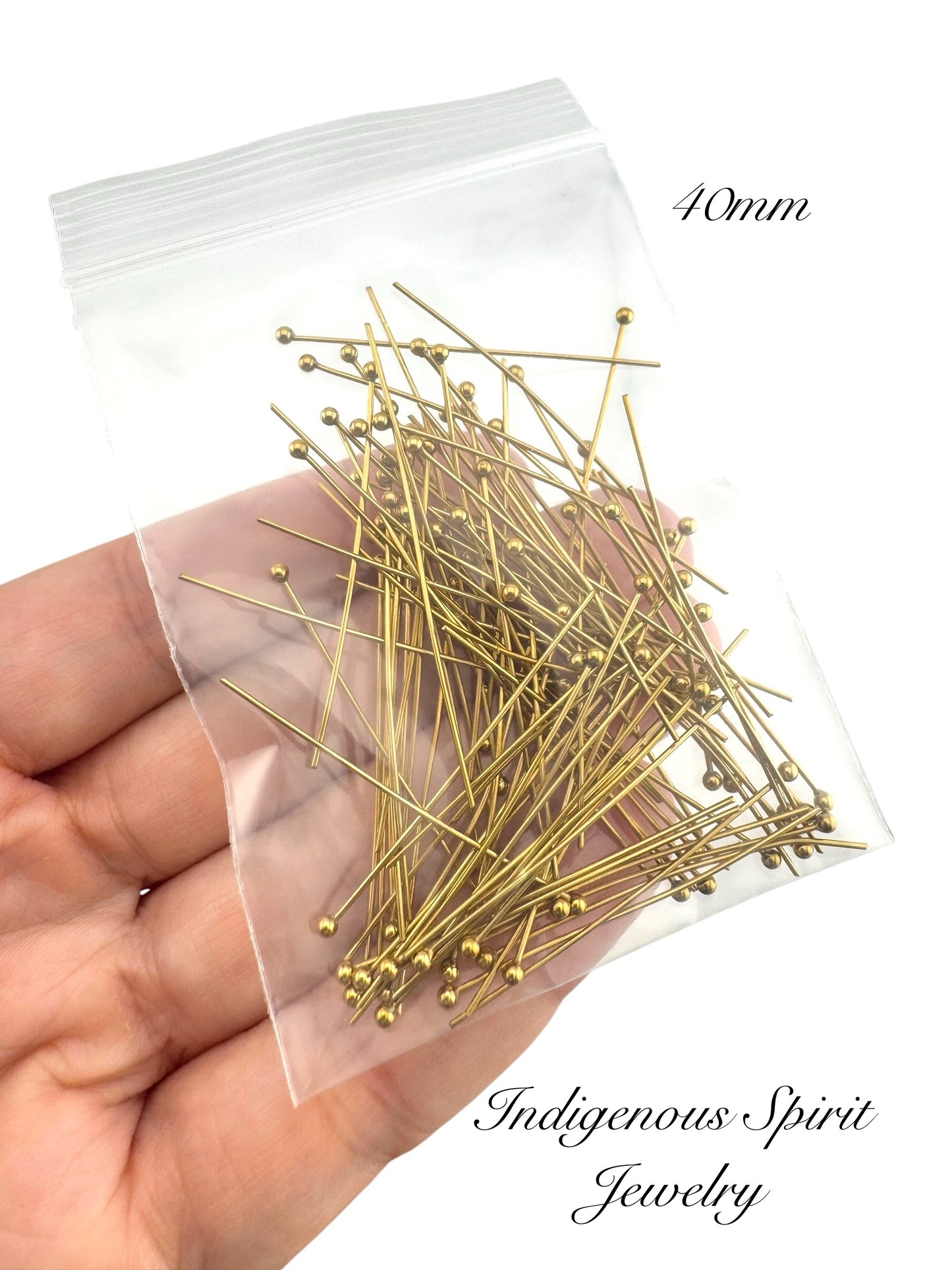 Stainless Steel Ball Pins – 2 Sizes (100 Piece Pack)