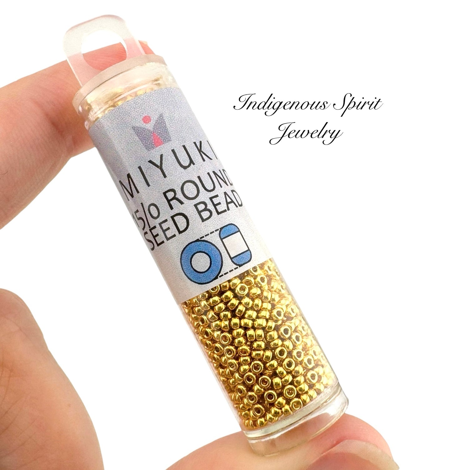 24k Gold Plated 15/0 - Miyuki Round 8.2G!!!!