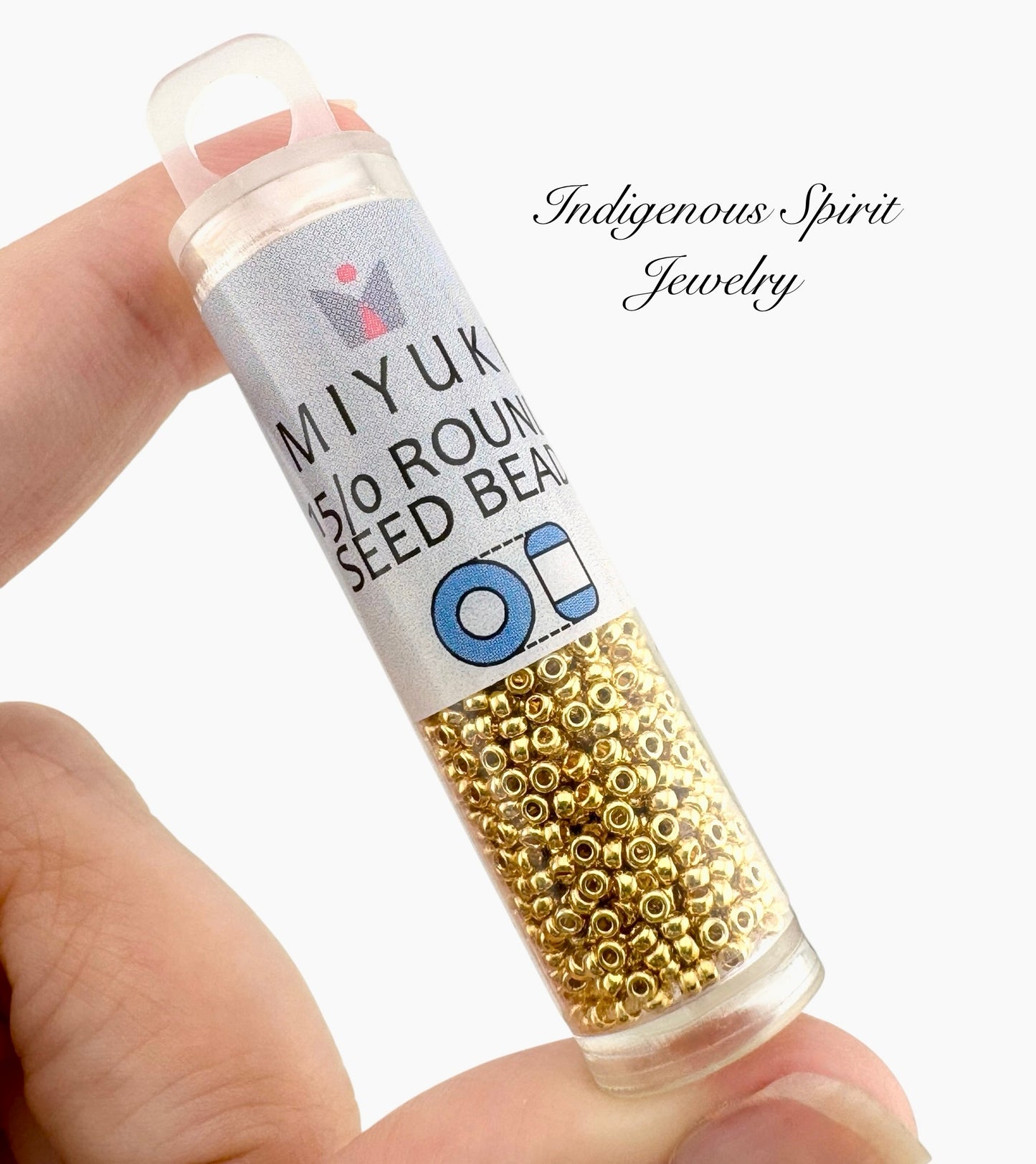 24k Light Gold Plated 15/0 - Miyuki Round 8.2G!!!!