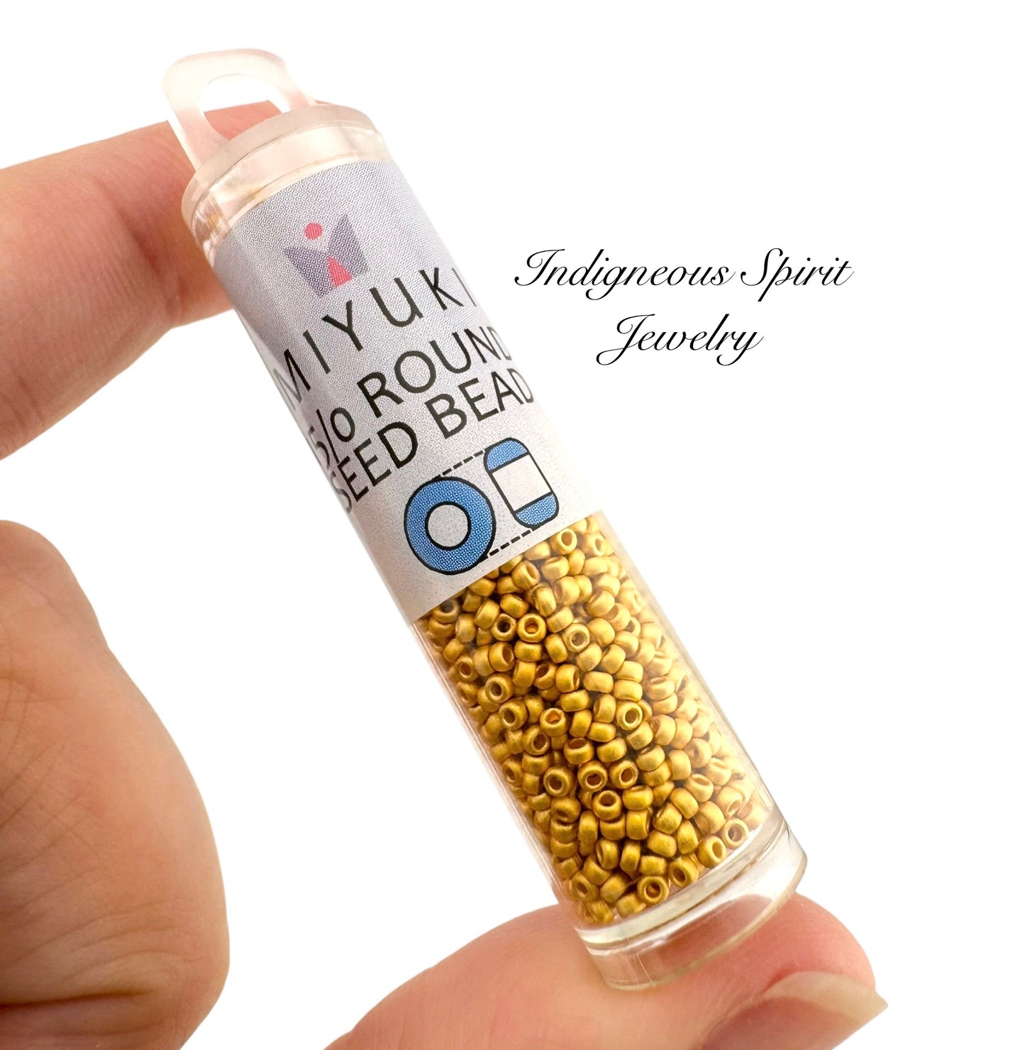 24k Matte Gold Plated 15/0 - Miyuki Round 8.2G!!!!