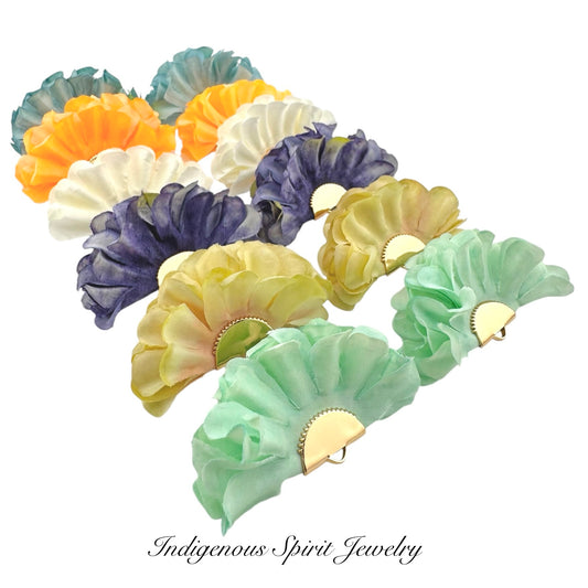 Ruffled Bloom Fan Connectors