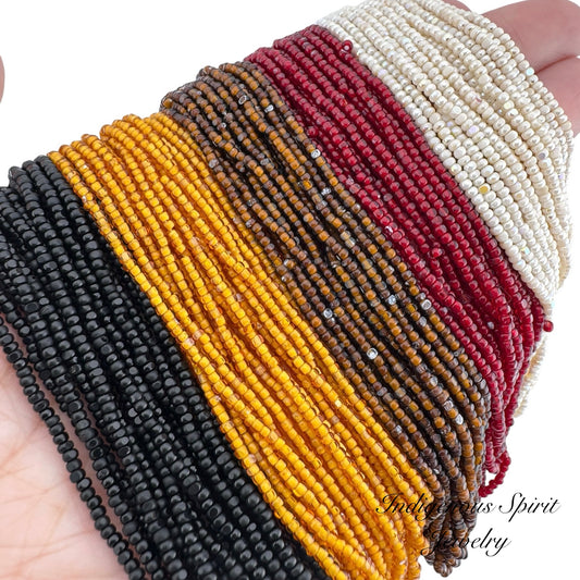 Autumn Ember Sheen Bead Charlotte Bead Set (50 grams)