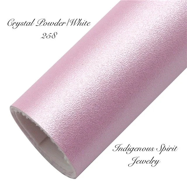 COLLECTION - Pearlescent Sheepskin Faux Leather