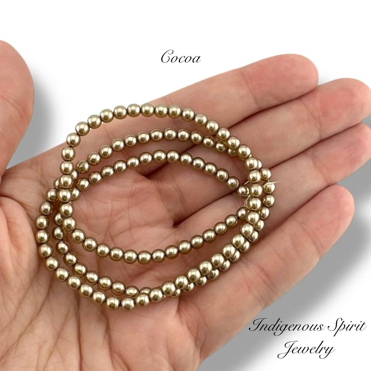 Preciosa Ornela 4mm Glass Pearl Bead Collection