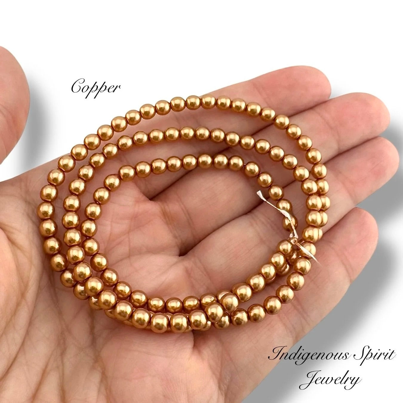 Preciosa Ornela 4mm Glass Pearl Bead Collection