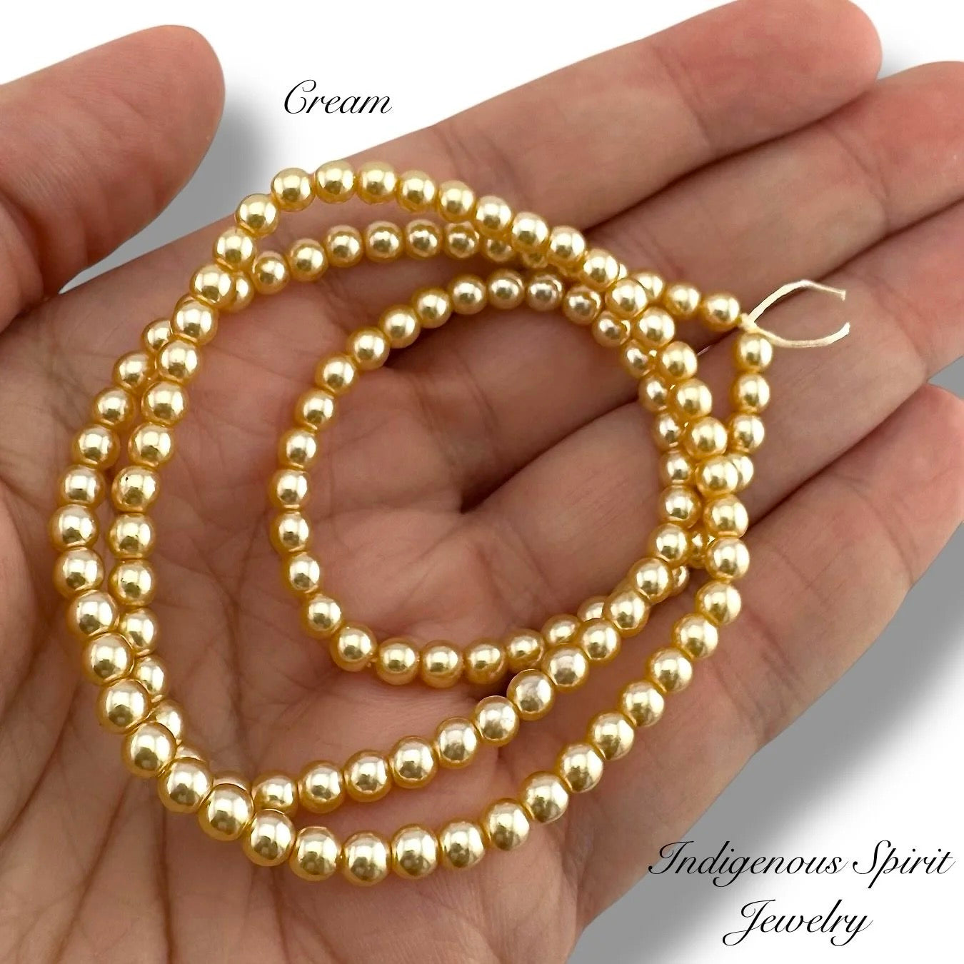 Preciosa Ornela 4mm Glass Pearl Bead Collection