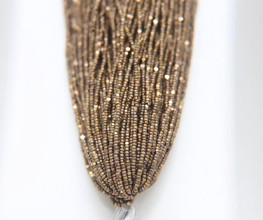 Matte Dorado Charlotte Cut Beads 13/0