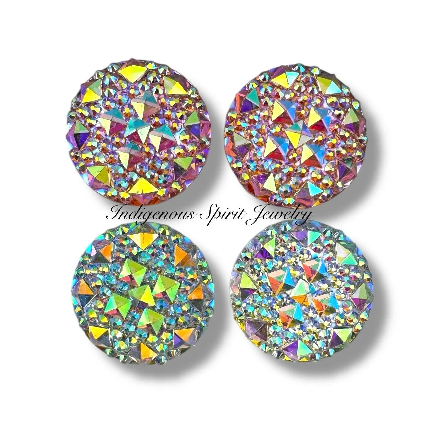 20mm Foil Back Crystal Strass Resin Gems Cabochons (Clearance)