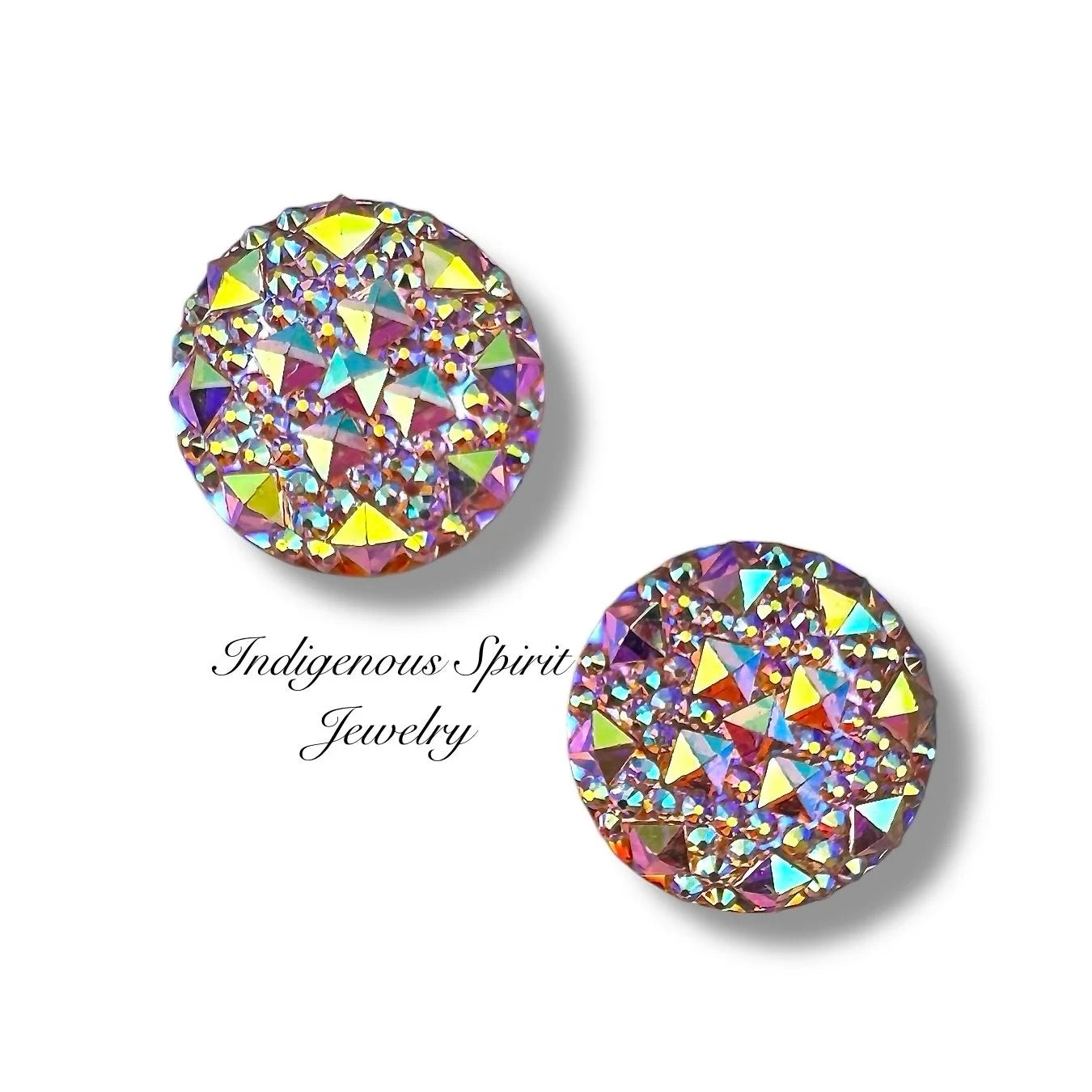 20mm Foil Back Crystal Strass Resin Gems Cabochons (Clearance)