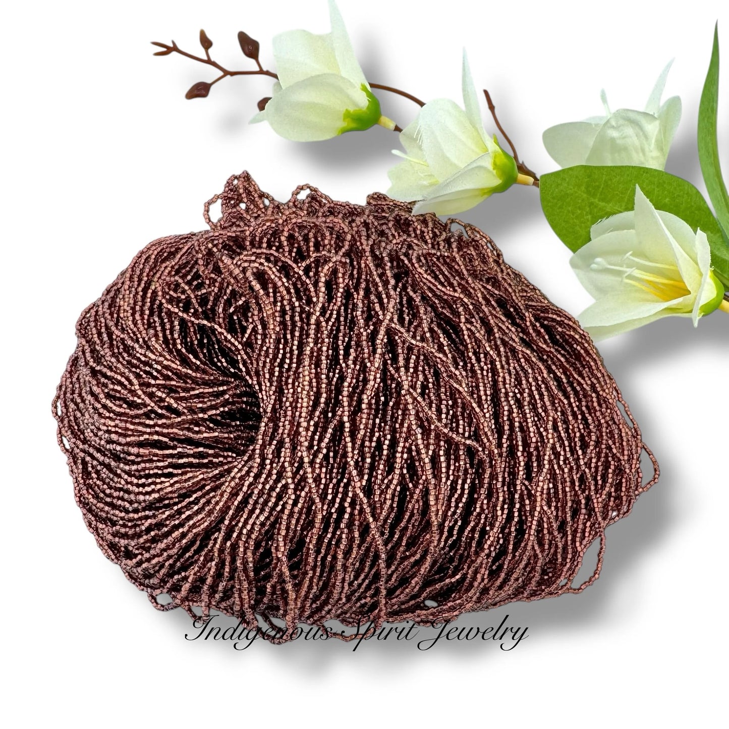 Amethyst Transparent Copper Lined (35g Hank)