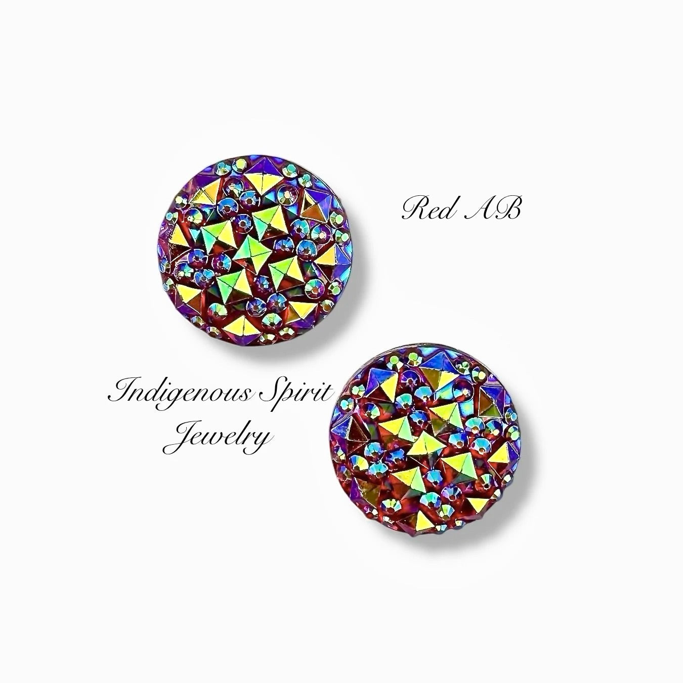16mm Foil Back Crystal Strass Resin Gems Cabochons (Clearance)