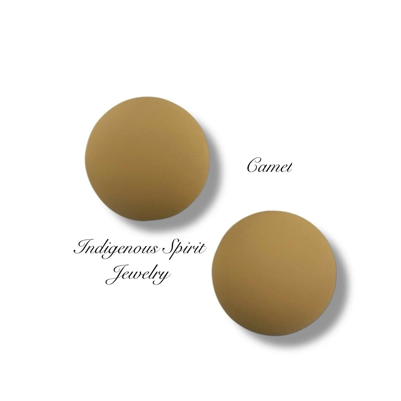 18mm Matte Circle Cabochons