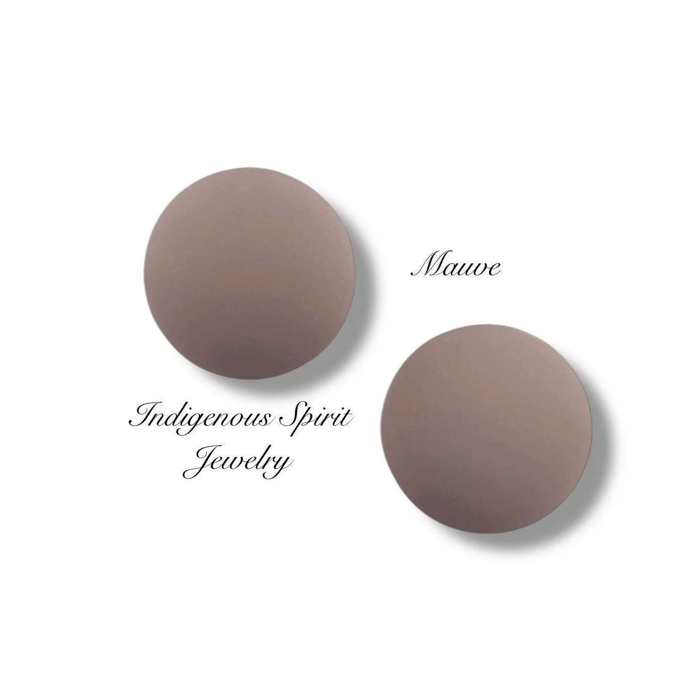 18mm Matte Circle Cabochons