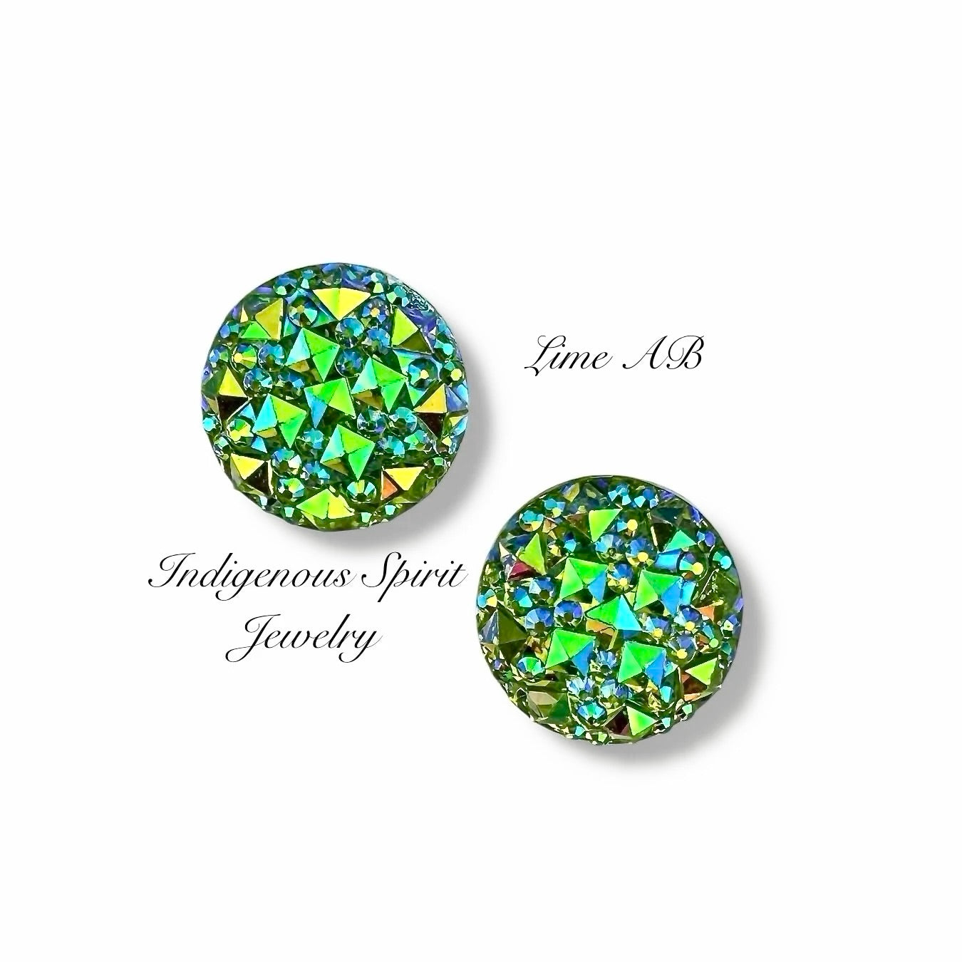 16mm Foil Back Crystal Strass Resin Gems Cabochons (Clearance)