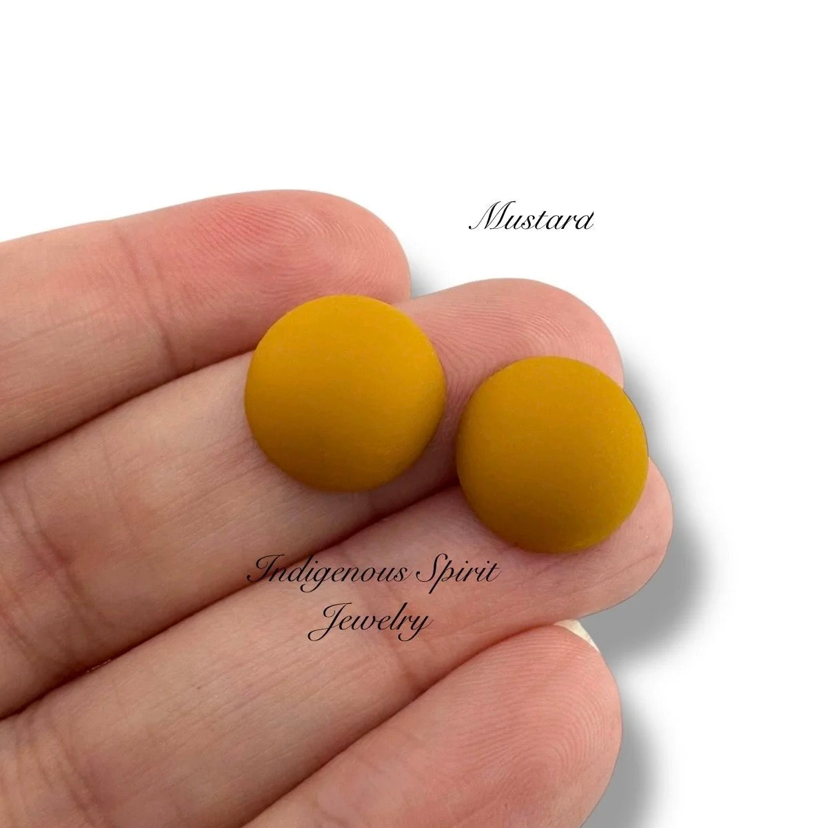 14mm Circle Matte Cabochons