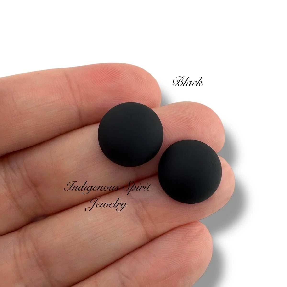 14mm Circle Matte Cabochons