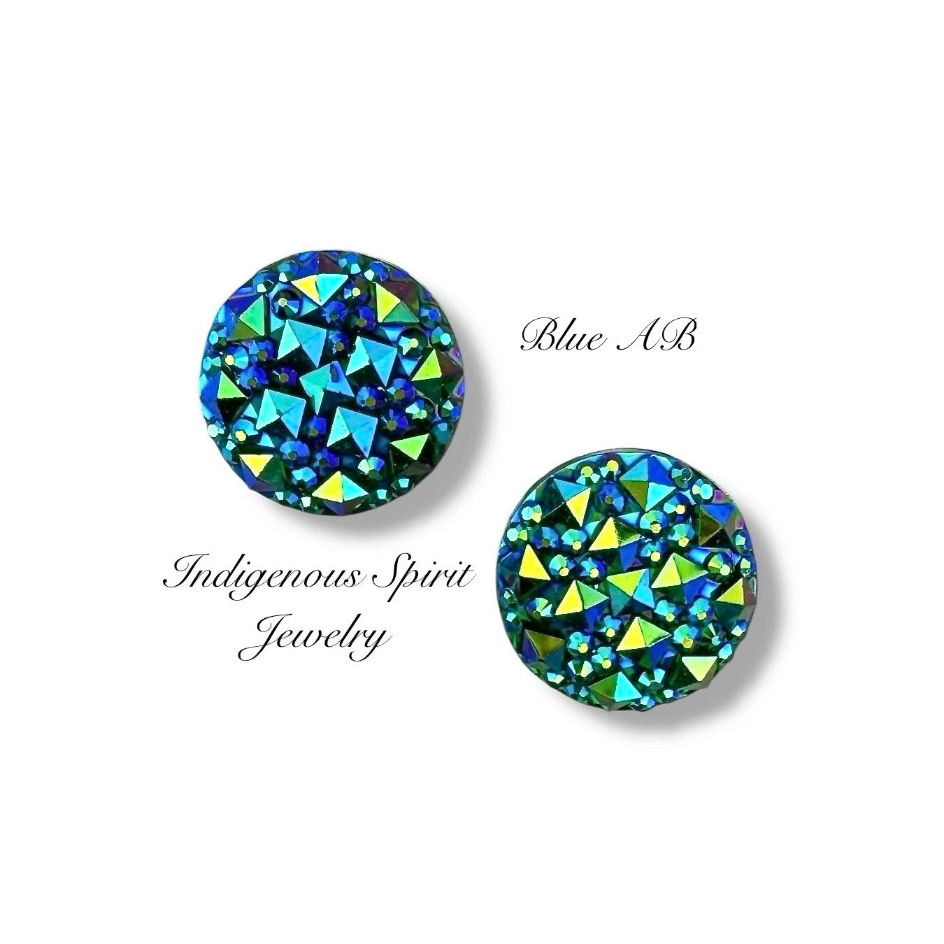 16mm Foil Back Crystal Strass Resin Gems Cabochons (Clearance)