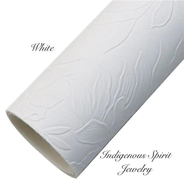 Fancy Plant Embossed Backing