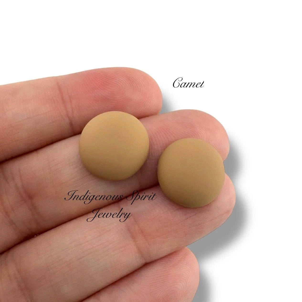 14mm Circle Matte Cabochons
