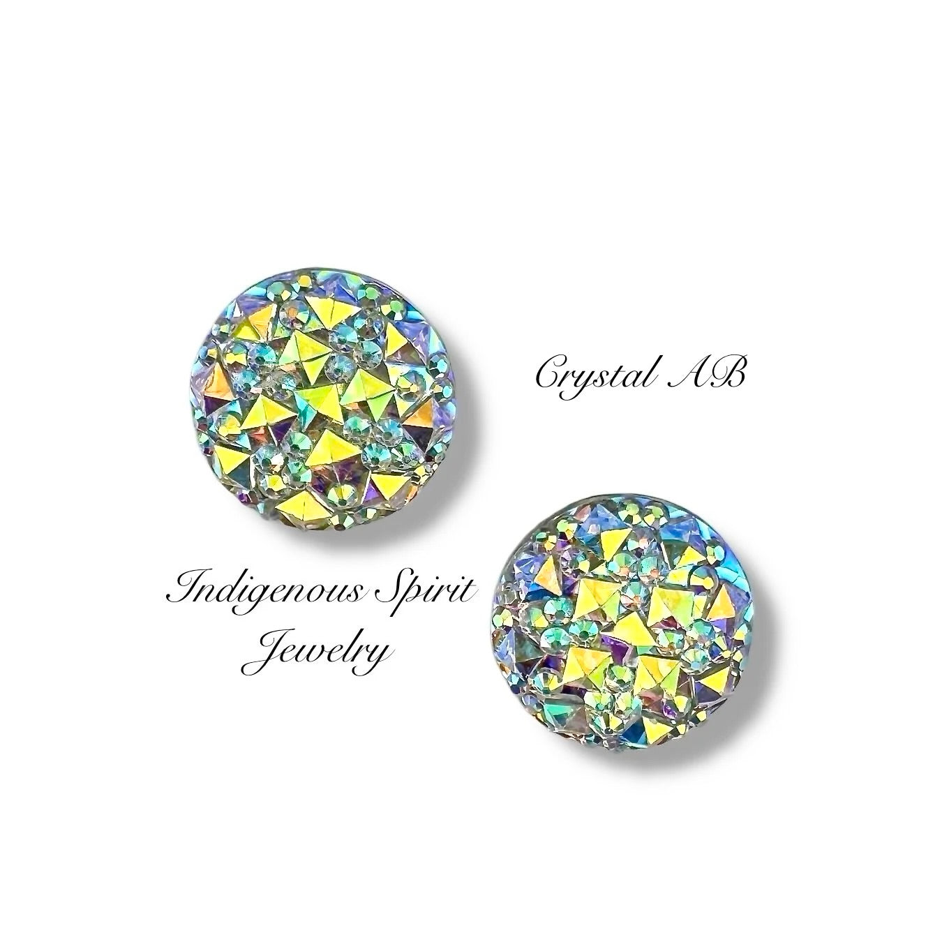 16mm Foil Back Crystal Strass Resin Gems Cabochons (Clearance)