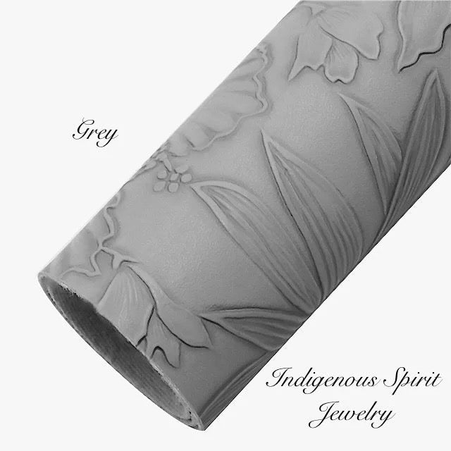 Fancy Plant Embossed Backing