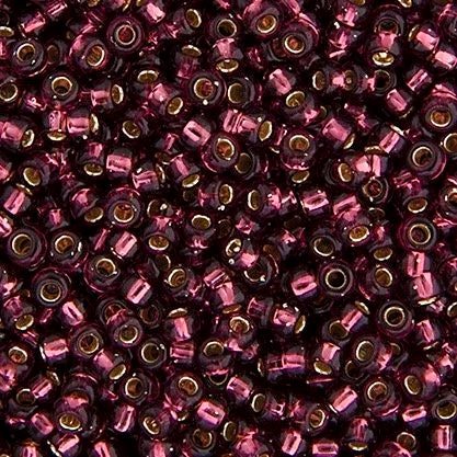 Miyuki DK Smoky Amethyst Silver Lined