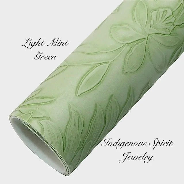 Fancy Plant Embossed Backing