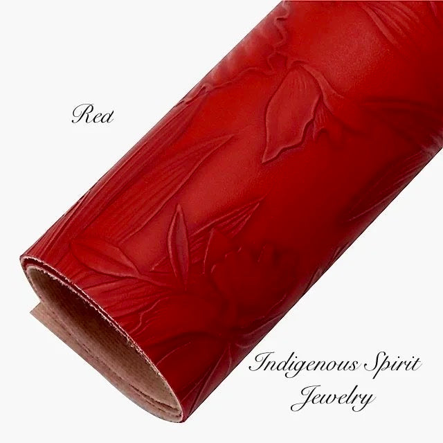 Fancy Plant Embossed Backing