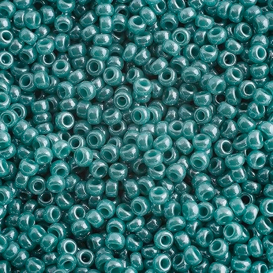 Miyuki Turquoise Green Opaque Luster
