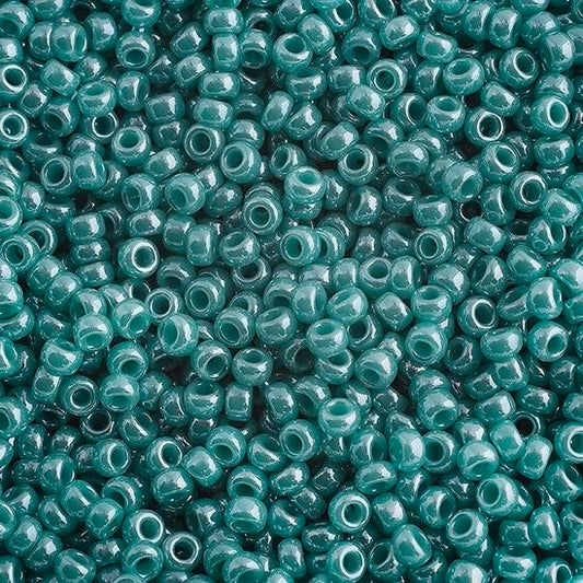 Miyuki Turquoise Green Opaque Luster