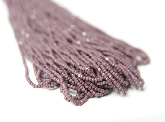 Opaque Amethyst Charlotte Cut Beads 13/0