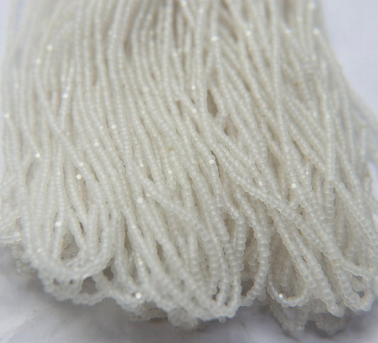 Matte Crystal Charlotte Cut Beads 13/0