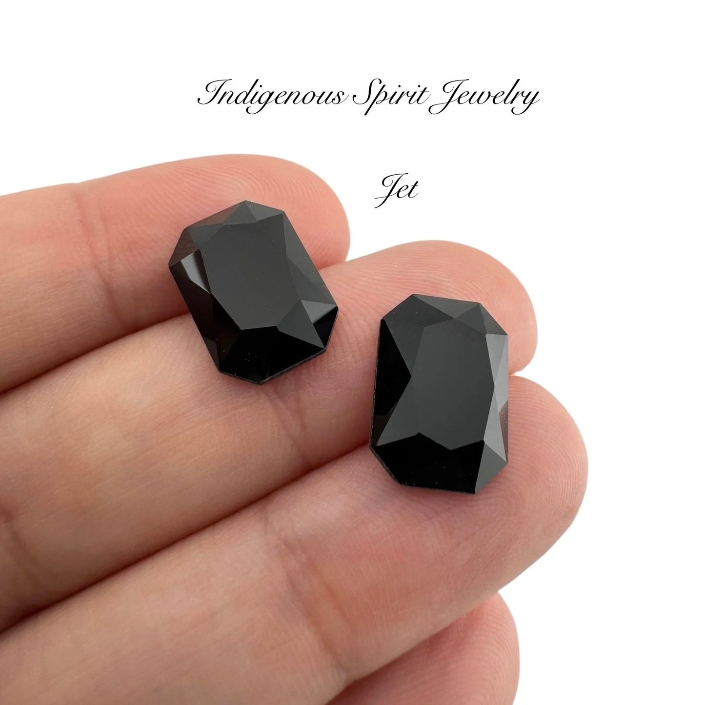 Emerald Cut K9 Crystal Cabochons