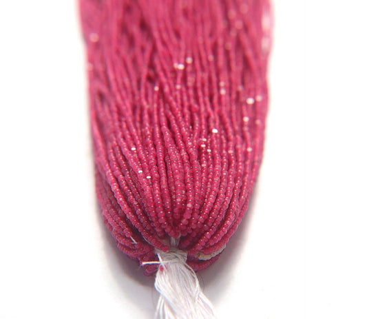 Rouge Pink Opal Charlotte Cut Beads 13/0
