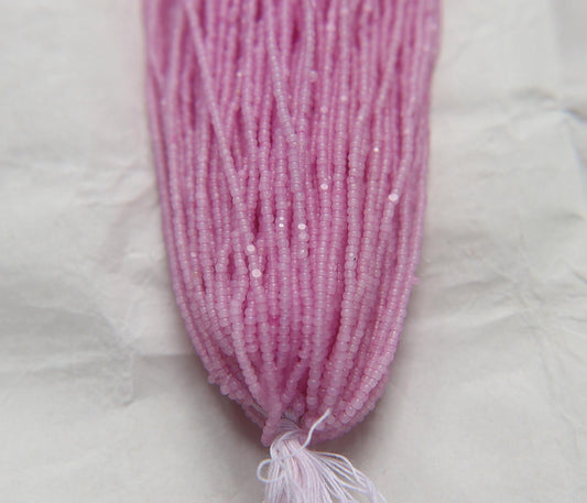 French Rose Opal Charlotte Cut Beads 13/0