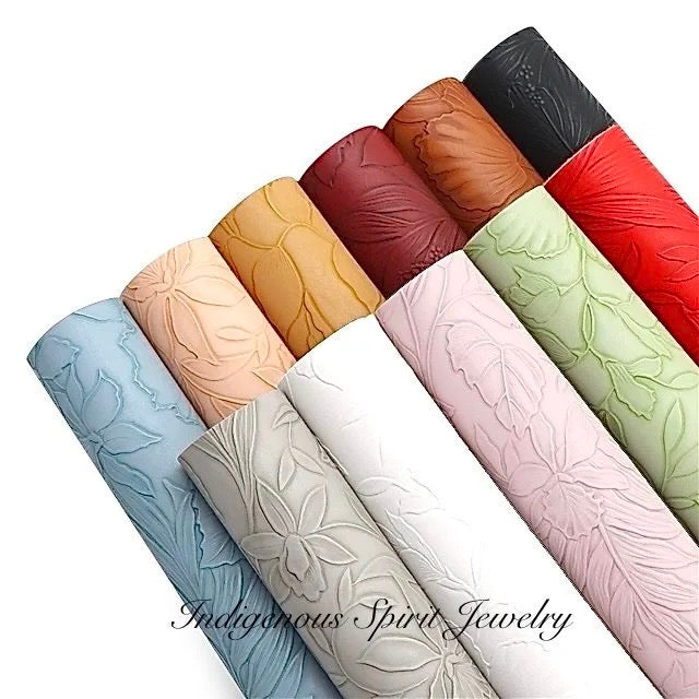 Fancy Plant Embossed Backing