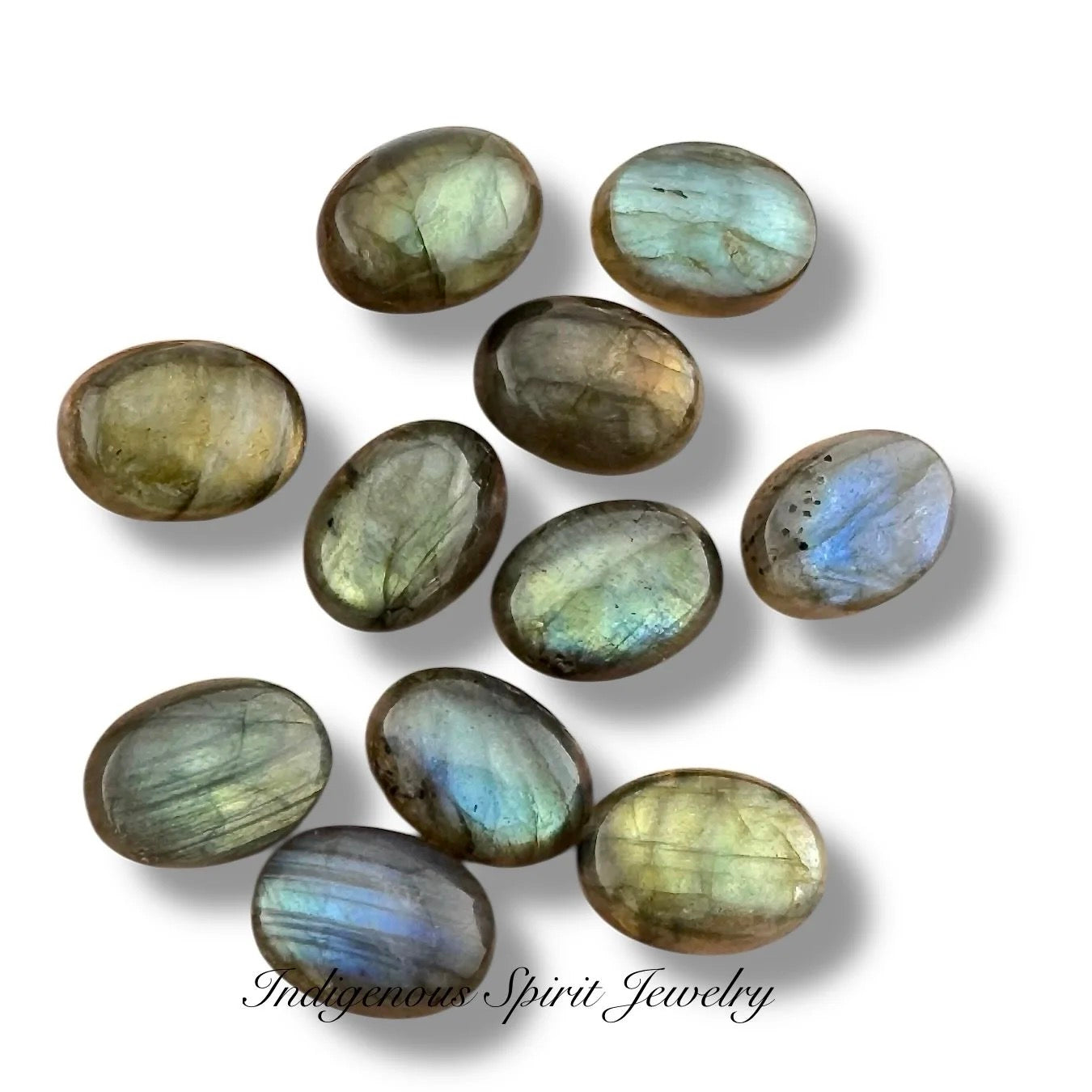 Labradorite Oval Gemstone Cabochons
