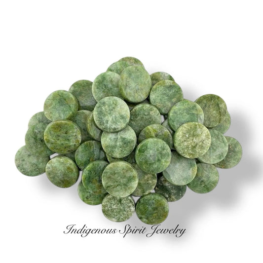 14mm Round Authentic Jade Cabochons