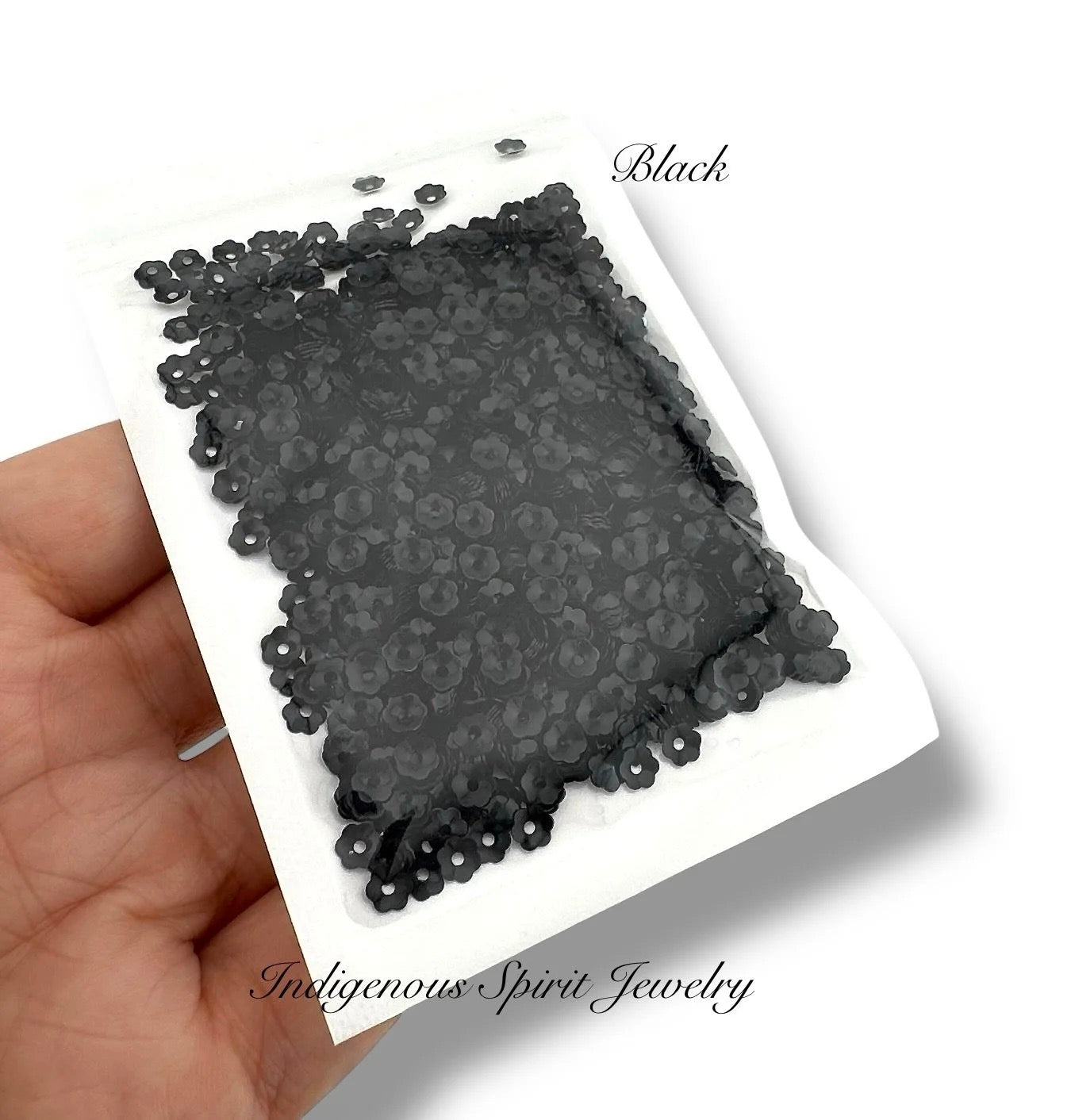 5mm Flower Cut Sequins - 8 Plain Colours