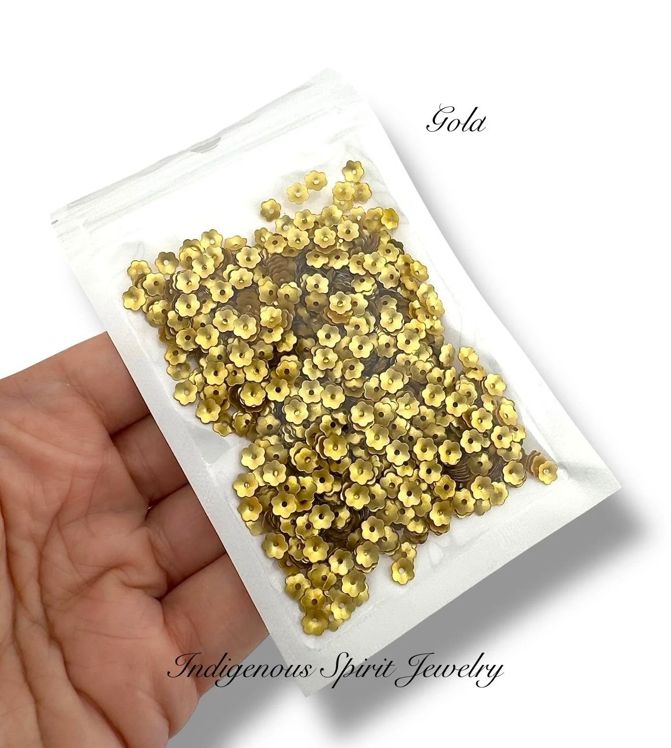 6mm Flower Cut Sequins - 8 Plain Colours