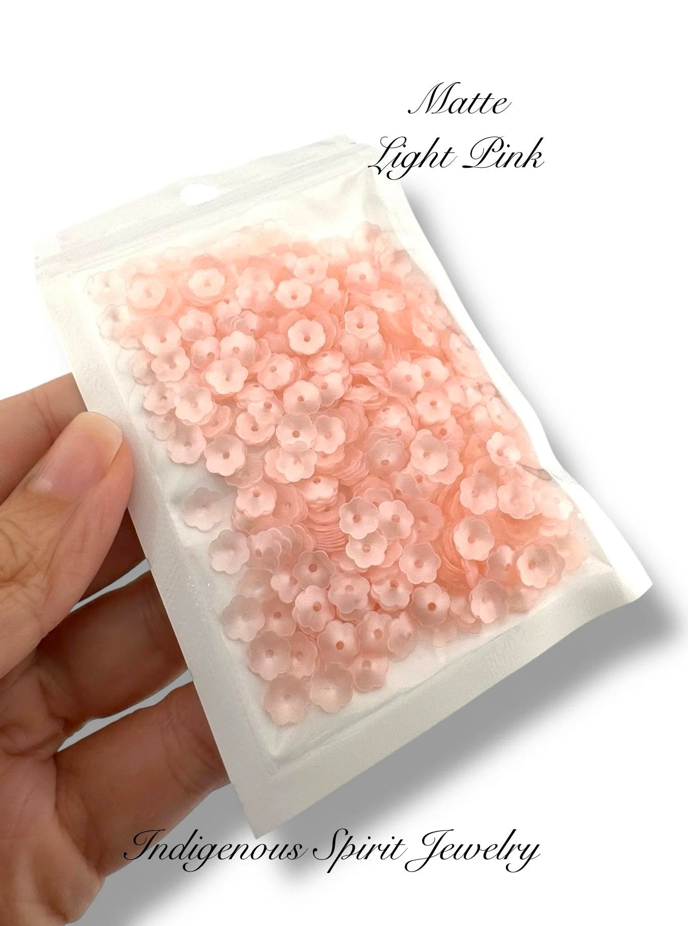 6mm Flower Cut Sequins - 8 Plain Colours