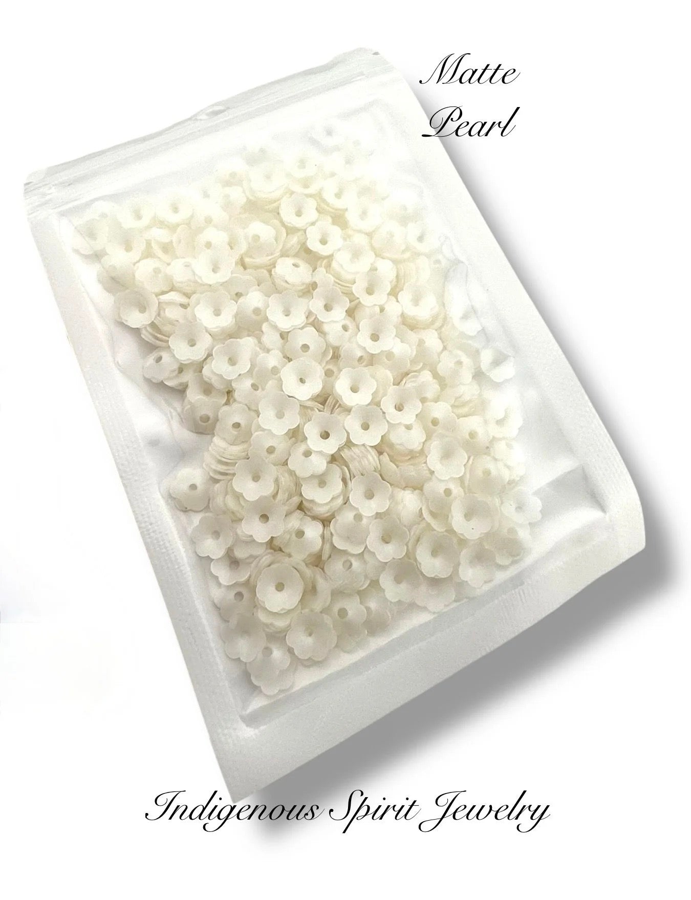 6mm Flower Cut Sequins - 8 Plain Colours