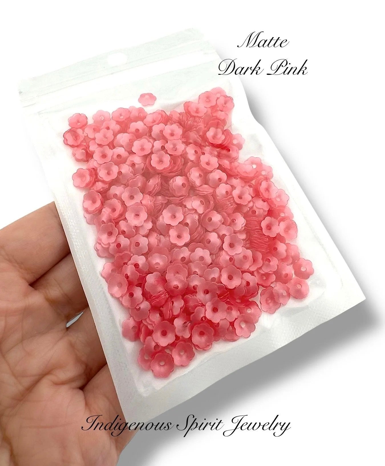 6mm Flower Cut Sequins - 8 Plain Colours