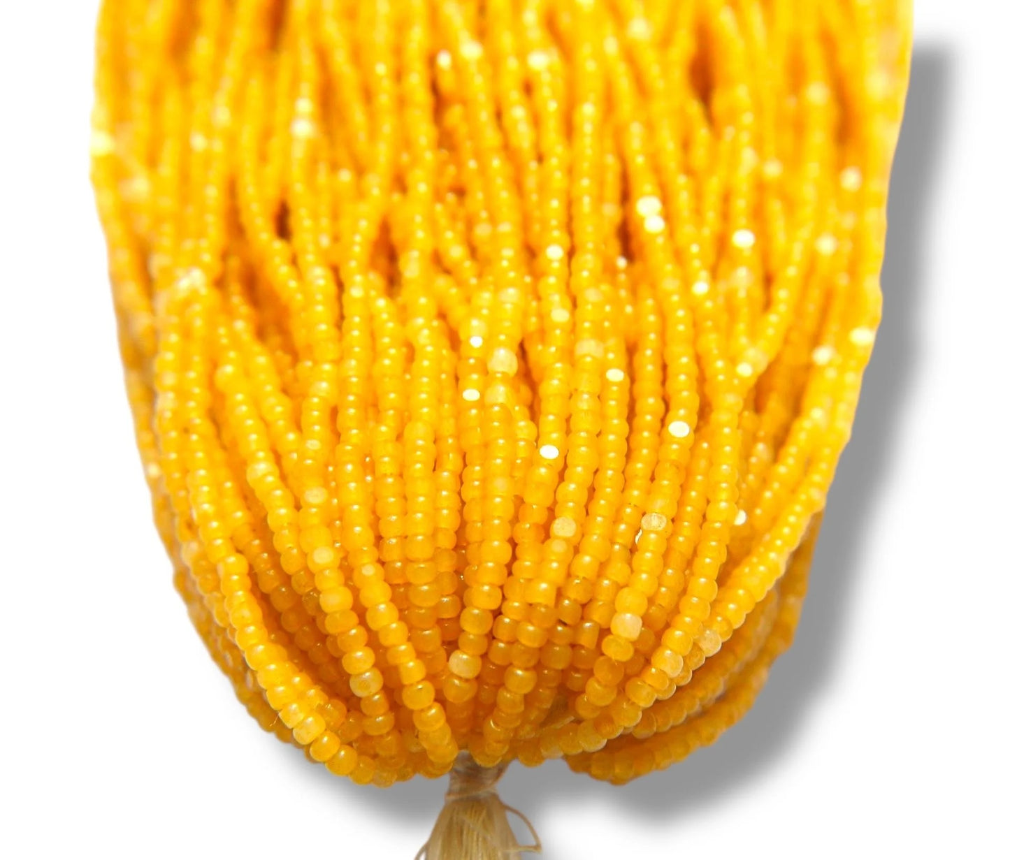 Amber Opal 2-Cut Charlotte Cut Beads