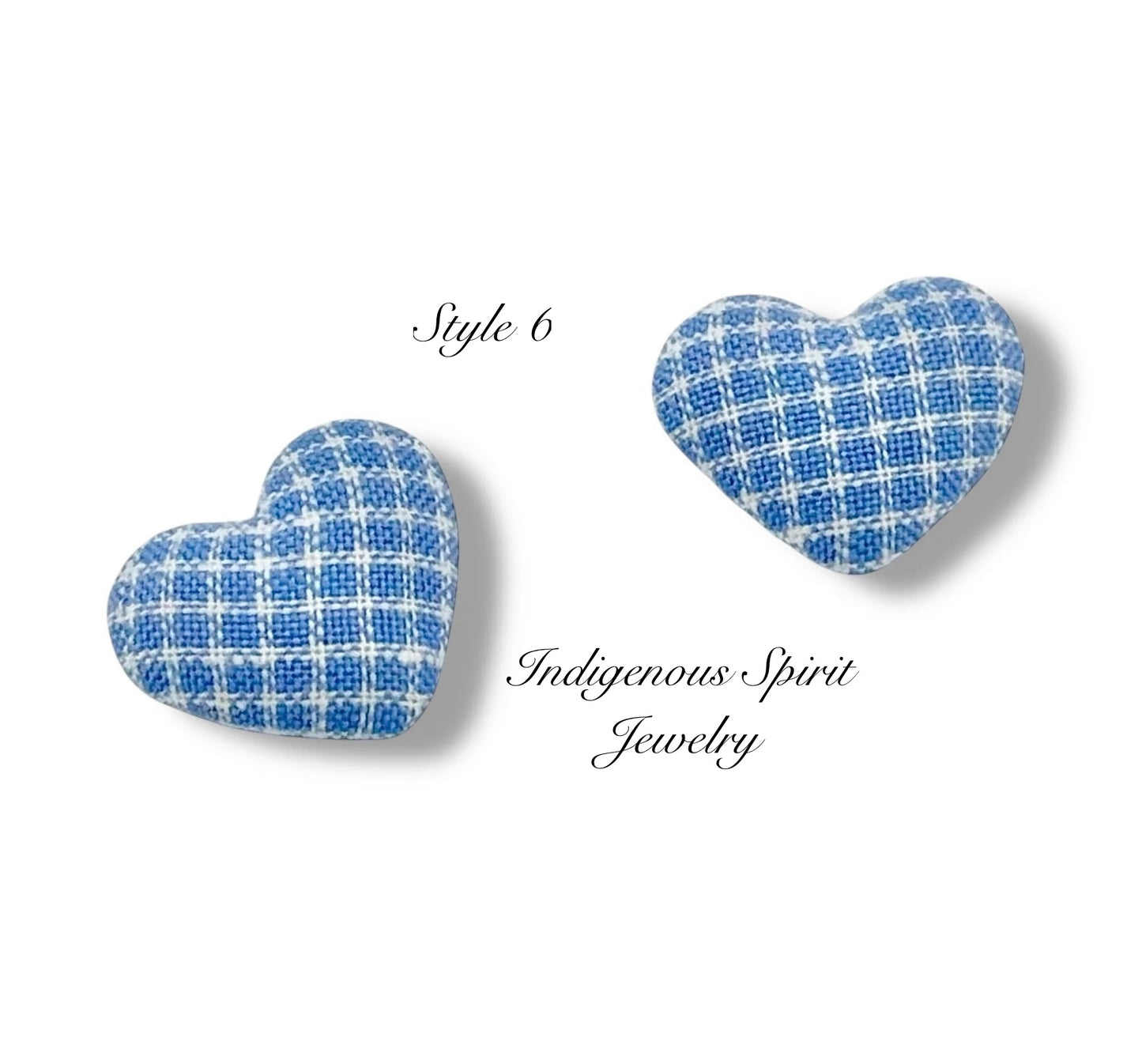Pattern Heart Shaped Cabochons
